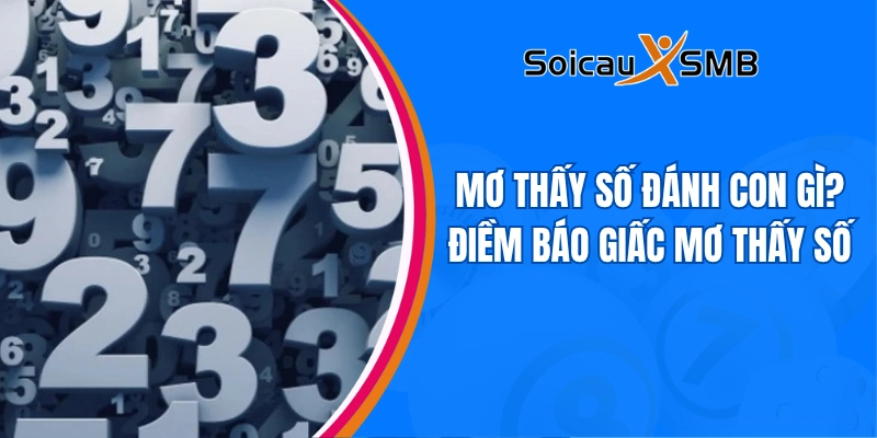 Mơ thấy số đánh con gì? Điềm báo giấc mơ thấy số